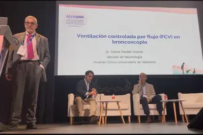 Carlos Disdier y la FCV en broncoscopia: en el congreso AEER Carlos Disdier y la FCV en broncoscopia: en el congreso AEER